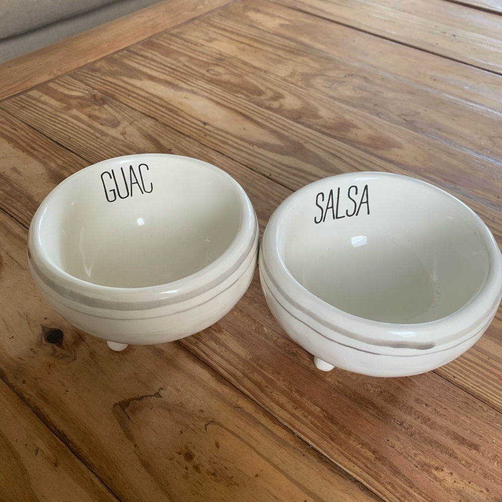 Guac and Salsa Bowls